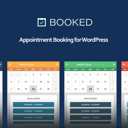🥇[DOWNLOAD] Booked – Appointment Booking for WordPress 2.4.4 ...