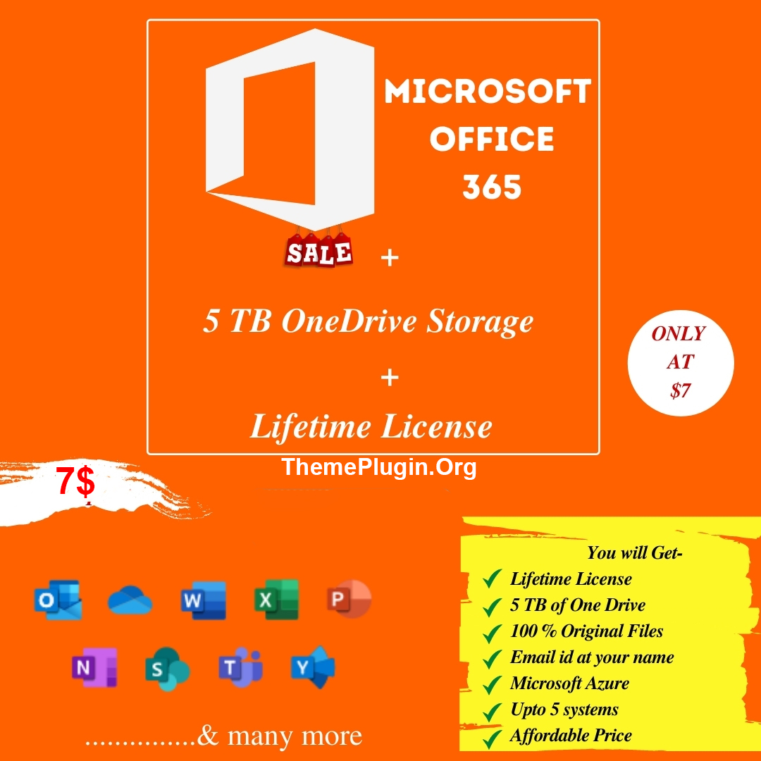 microsoft office 365 lifetime subscription